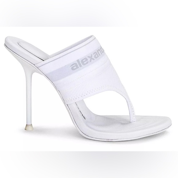 Alexander Wang Sienna Logo Sandals Size 39 $495 - Picture 7 of 15